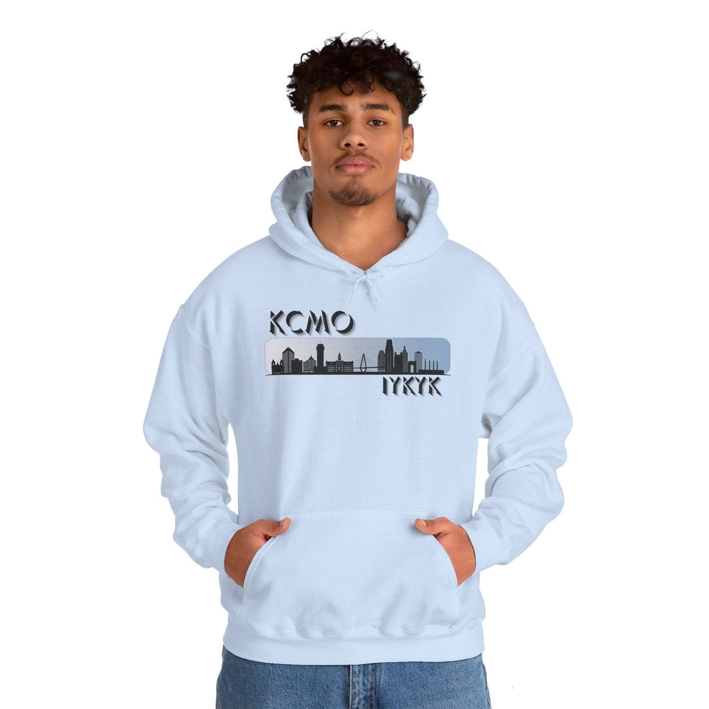 KCMO IYKYK 1 Unisex Heavy Blend™ Hooded Sweatshirt