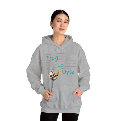 Just sound it out - TROG LO DYTE Unisex Heavy Blend™ Hooded Sweatshirt