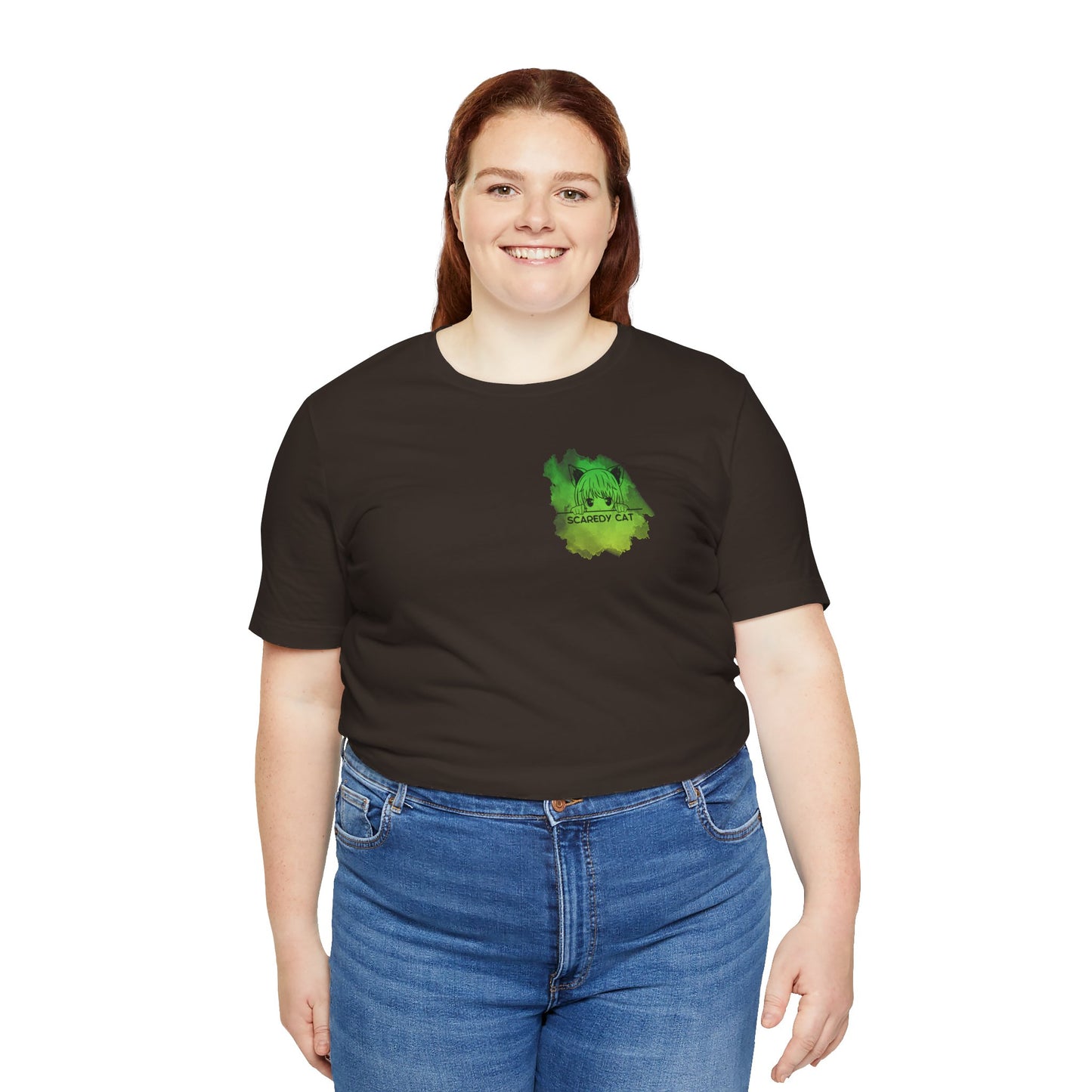 Scaredy Cat Unisex Jersey Short Sleeve Tee