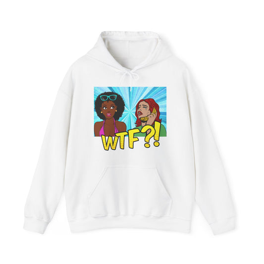 WTF? Pop Art Unisex Heavy Blend™ Hooded Sweatshirt