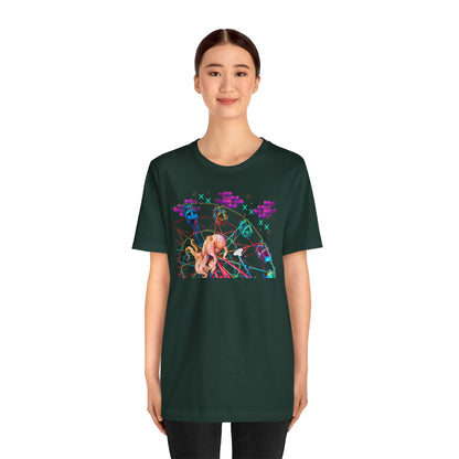 Octopi Ferris Wheel Unisex Jersey Short Sleeve Tee