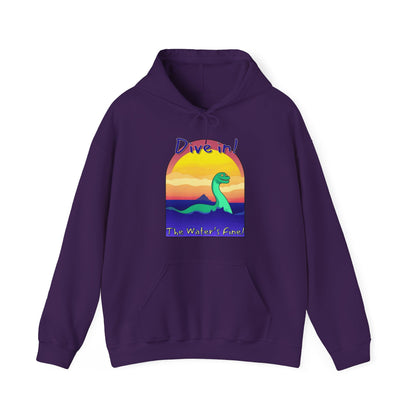 Dive In! Unisex Heavy Blend™ Hooded Sweatshirt