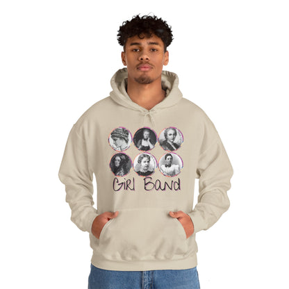 Girl Band - Famous Female Scientists Unisex Heavy Blend™ Hooded Sweatshirt