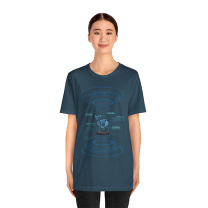 Mecha Kitty Unisex Jersey Short Sleeve Tee