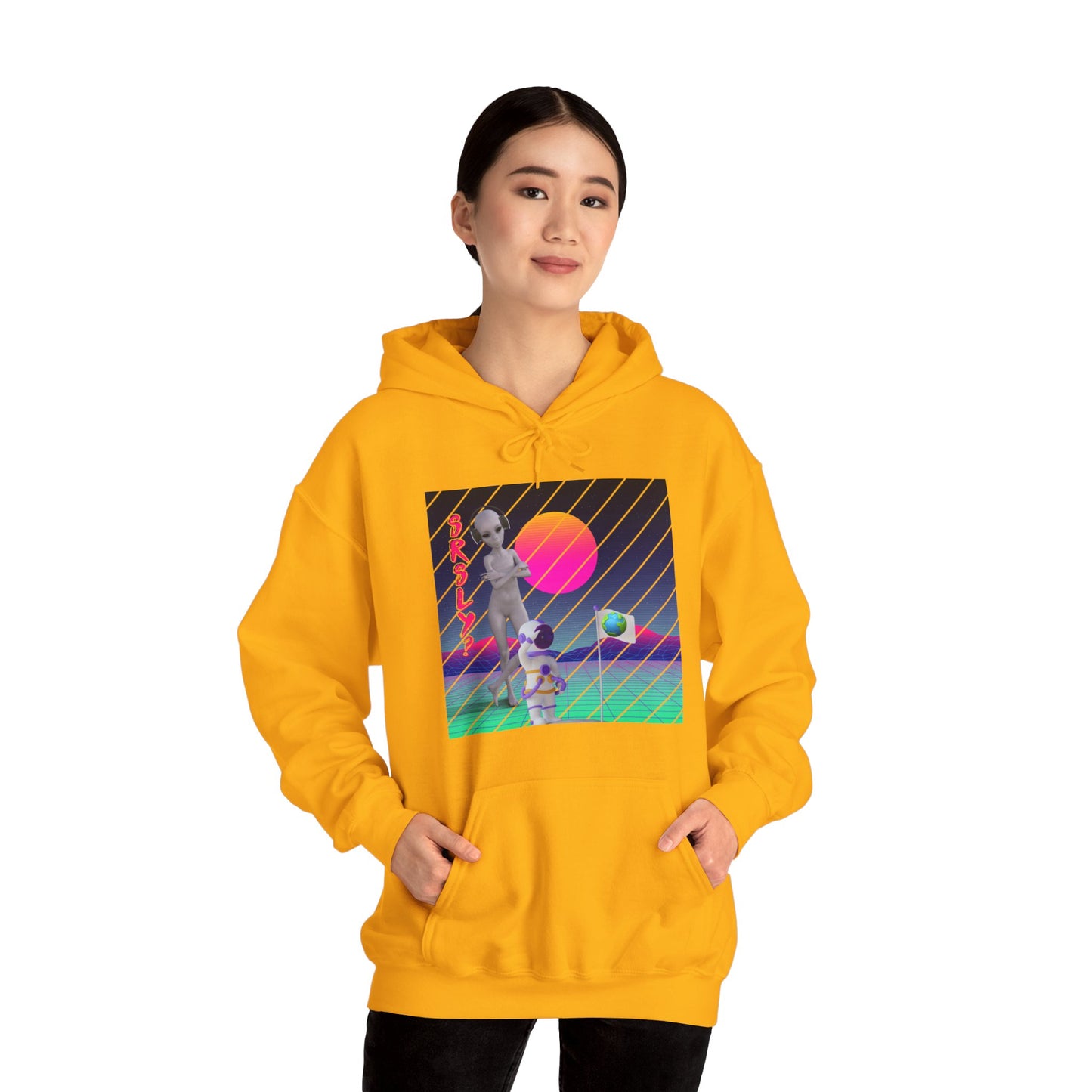 Interstellar Colonizer Unisex Heavy Blend™ Hooded Sweatshirt