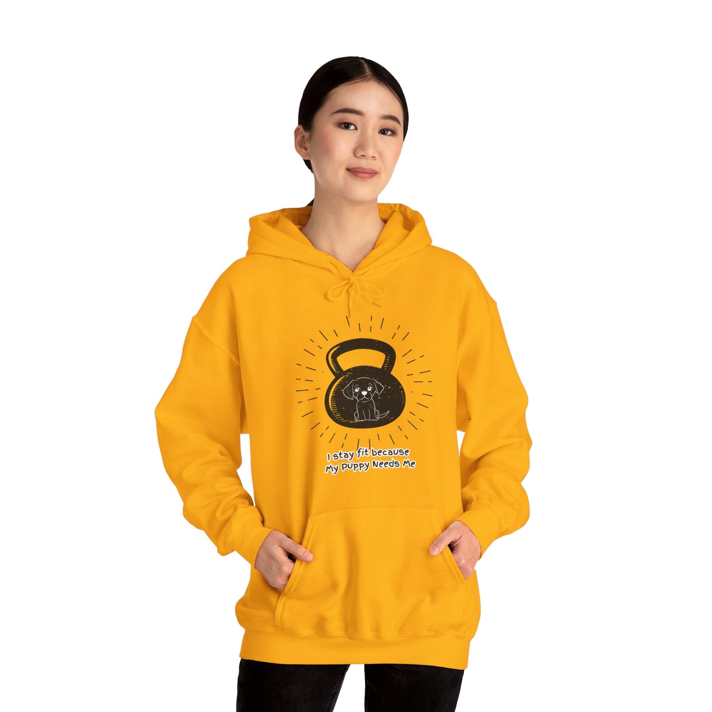 My Puppy Needs Me! Unisex Heavy Blend™ Hooded Sweatshirt