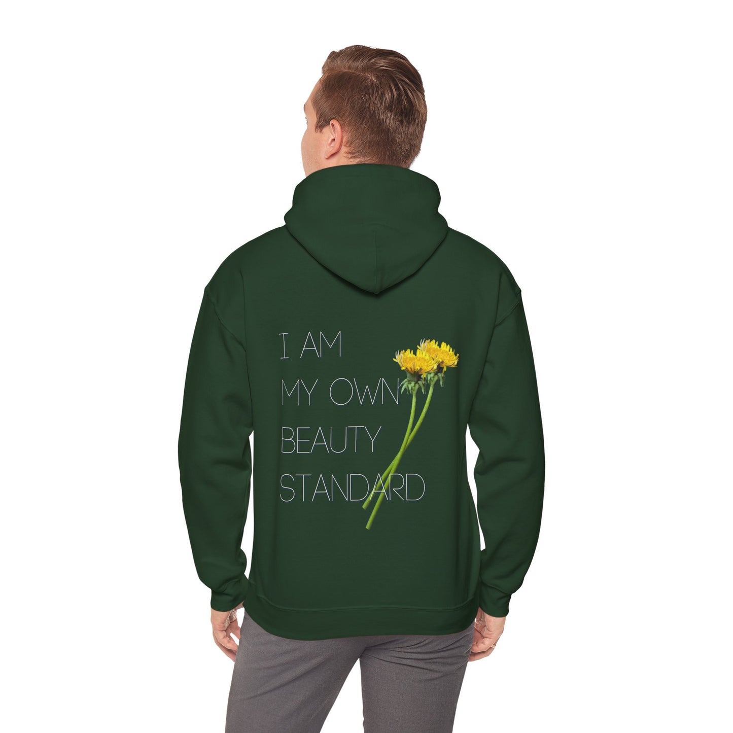 I Am My Own Beauty Standard - Dandelion Unisex Heavy Blend™ Hooded Sweatshirt