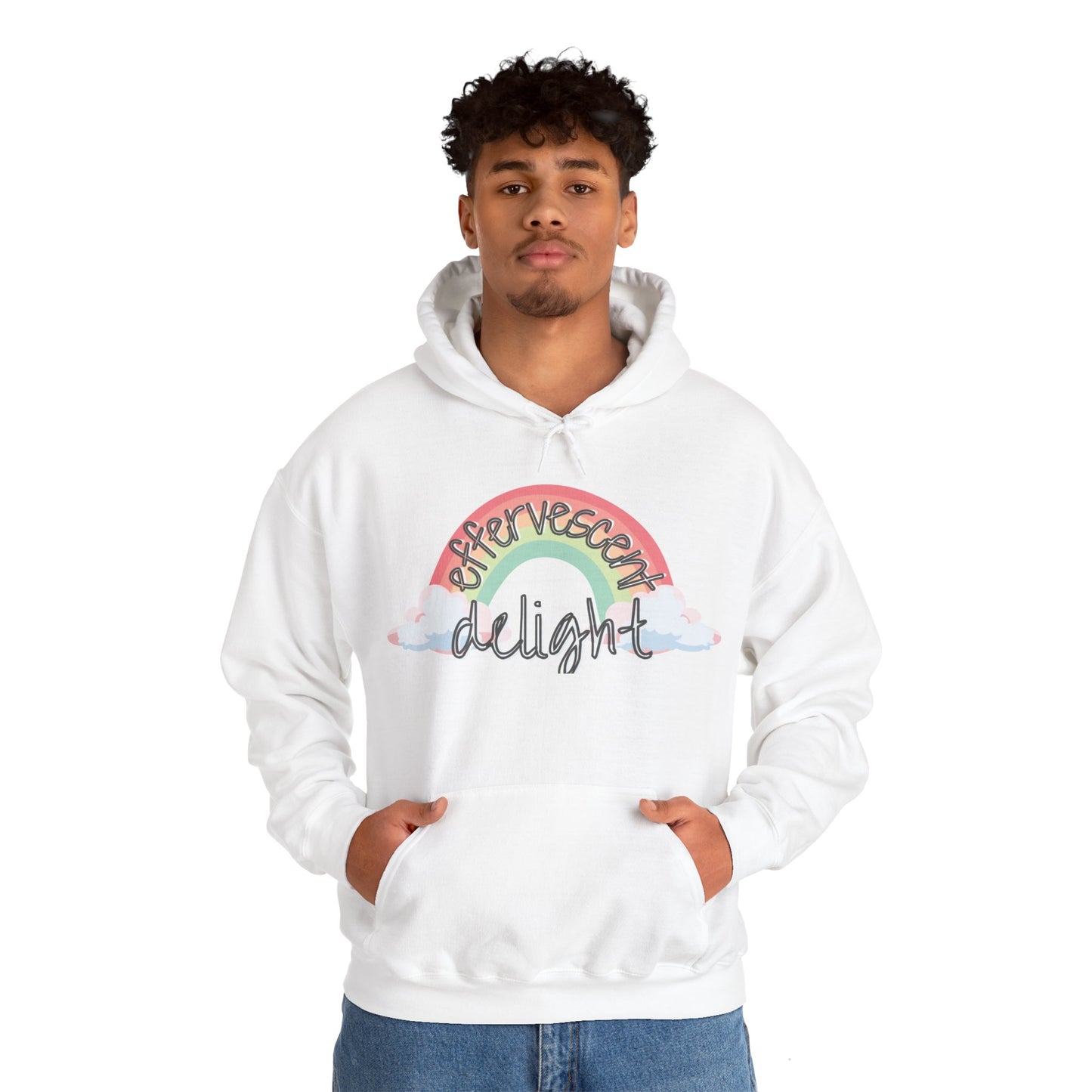 Effervescent Delight Unisex Heavy Blend™ Hooded Sweatshirt