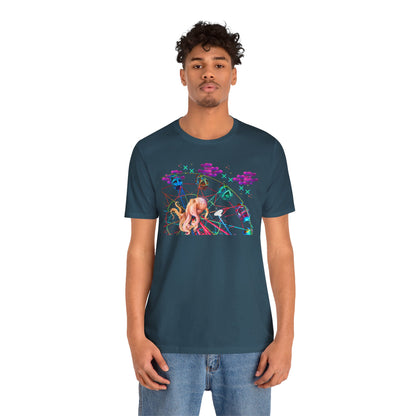 Octopi Ferris Wheel Unisex Jersey Short Sleeve Tee