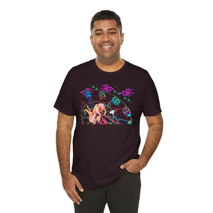 Octopi Ferris Wheel Unisex Jersey Short Sleeve Tee