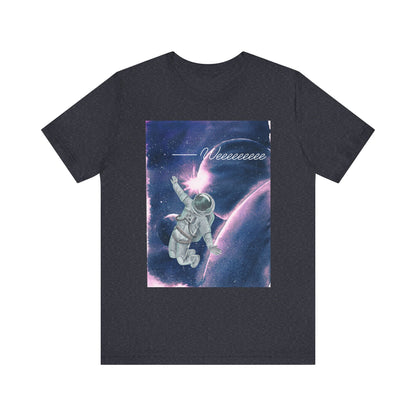 Astronaut says "Weeeeeee" Unisex Jersey Short Sleeve Tee