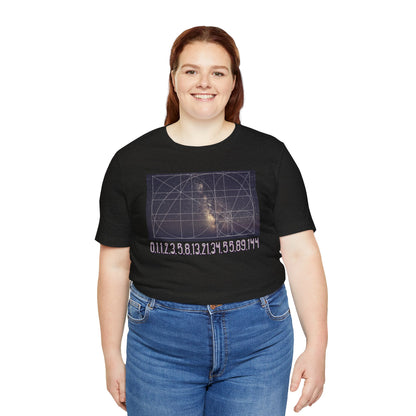 Fibonacci Sequence Unisex Jersey Short Sleeve Tee