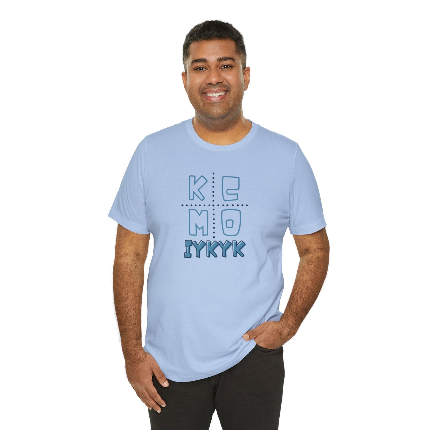 KCMO IYKYK 6 Unisex Jersey Short Sleeve Tee