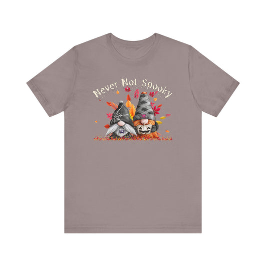 Never Not Spooky Gnomes Unisex Jersey Short Sleeve Tee