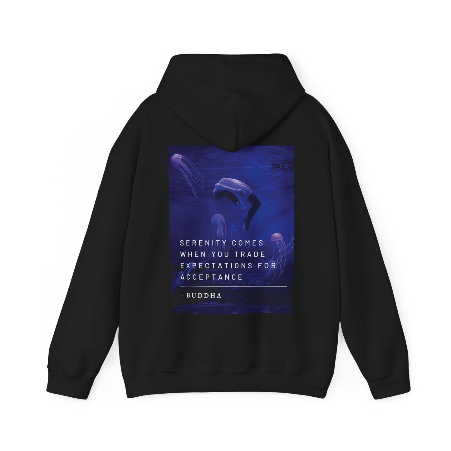 Jellyfish & Buddha Unisex Heavy Blend™ Hooded Sweatshirt