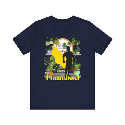 Plant Dad Unisex Jersey Short Sleeve Tee