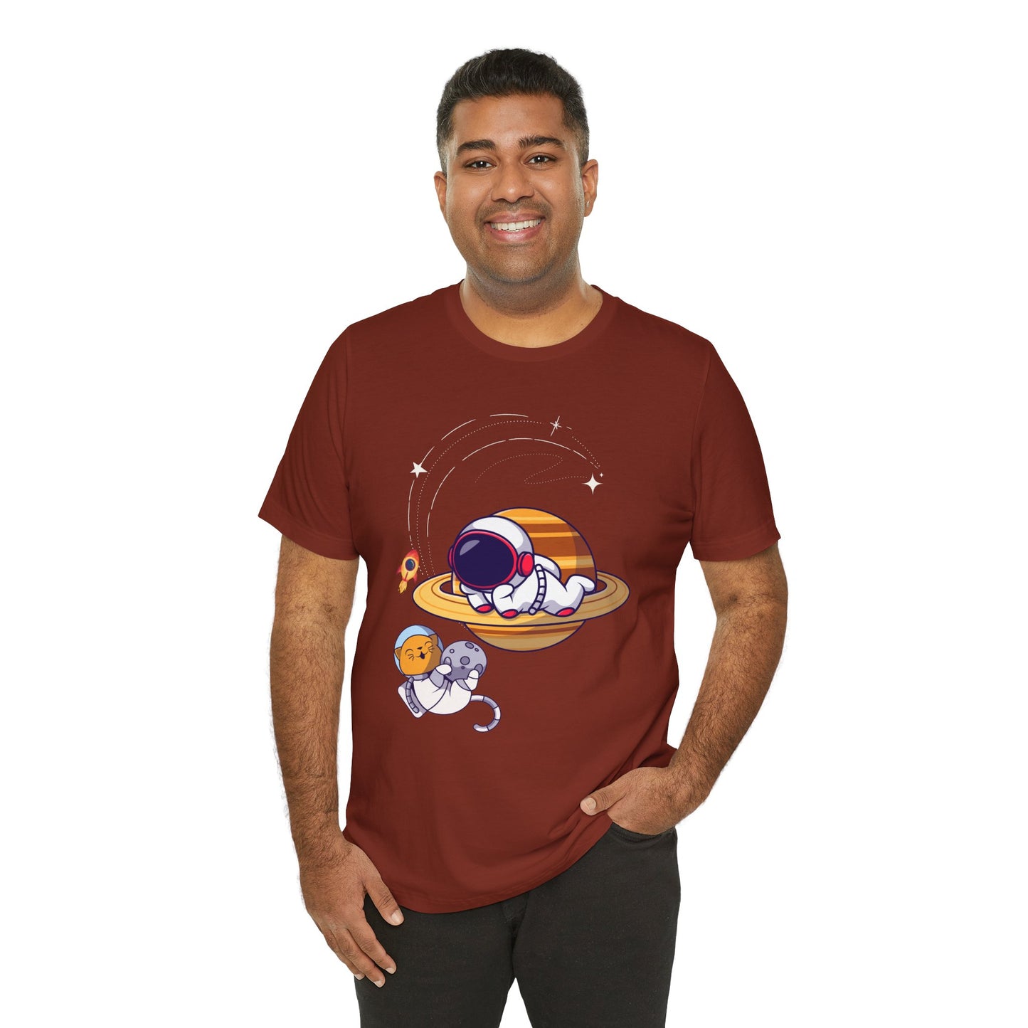 Astro Kitty Unisex Jersey Short Sleeve Tee