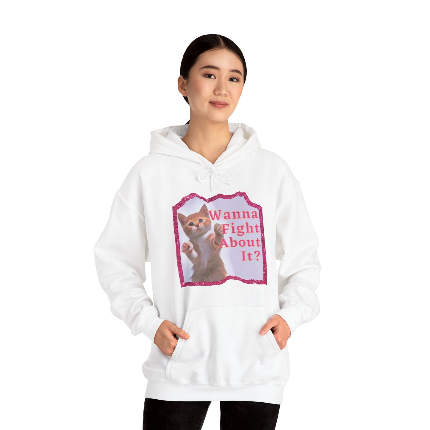 Feisty Kitty Unisex Heavy Blend™ Hooded Sweatshirt