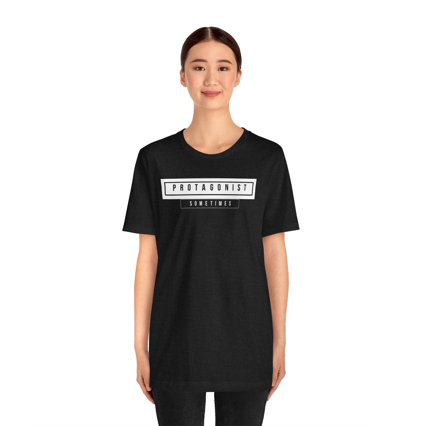 PROTAGONIST, sometimes Unisex Jersey Short Sleeve Tee