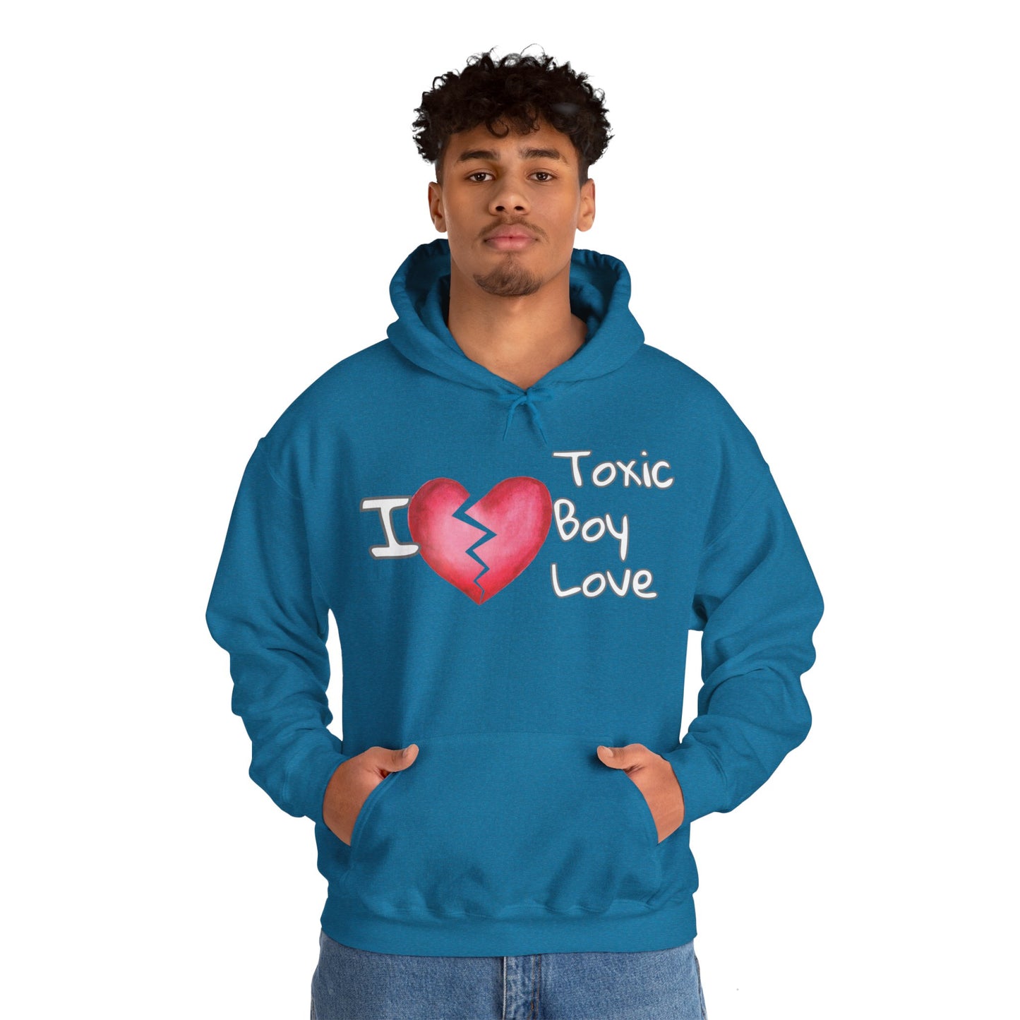 Toxic Boy Love Unisex Heavy Blend™ Hooded Sweatshirt