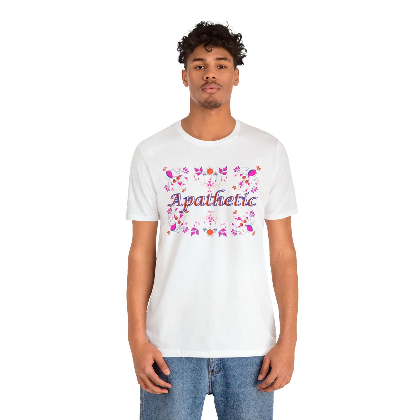 Apathetic Unisex Jersey Short Sleeve Tee