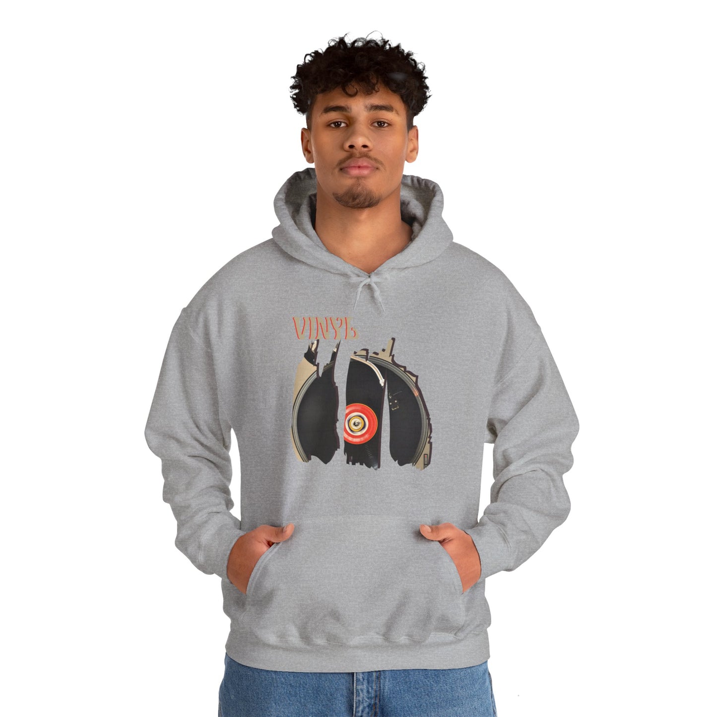 Vinyl Unisex Heavy Blend™ Hooded Sweatshirt