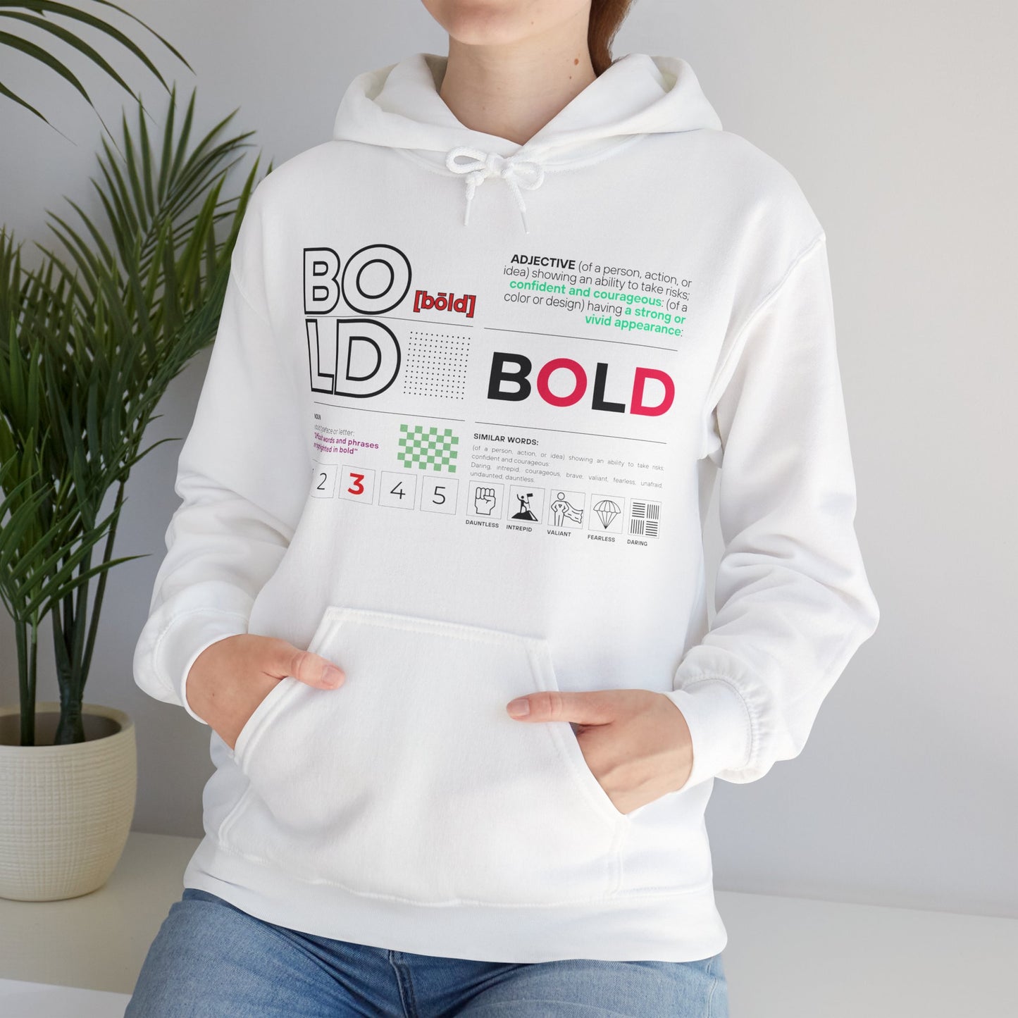 Bold Unisex Heavy Blend™ Hooded Sweatshirt