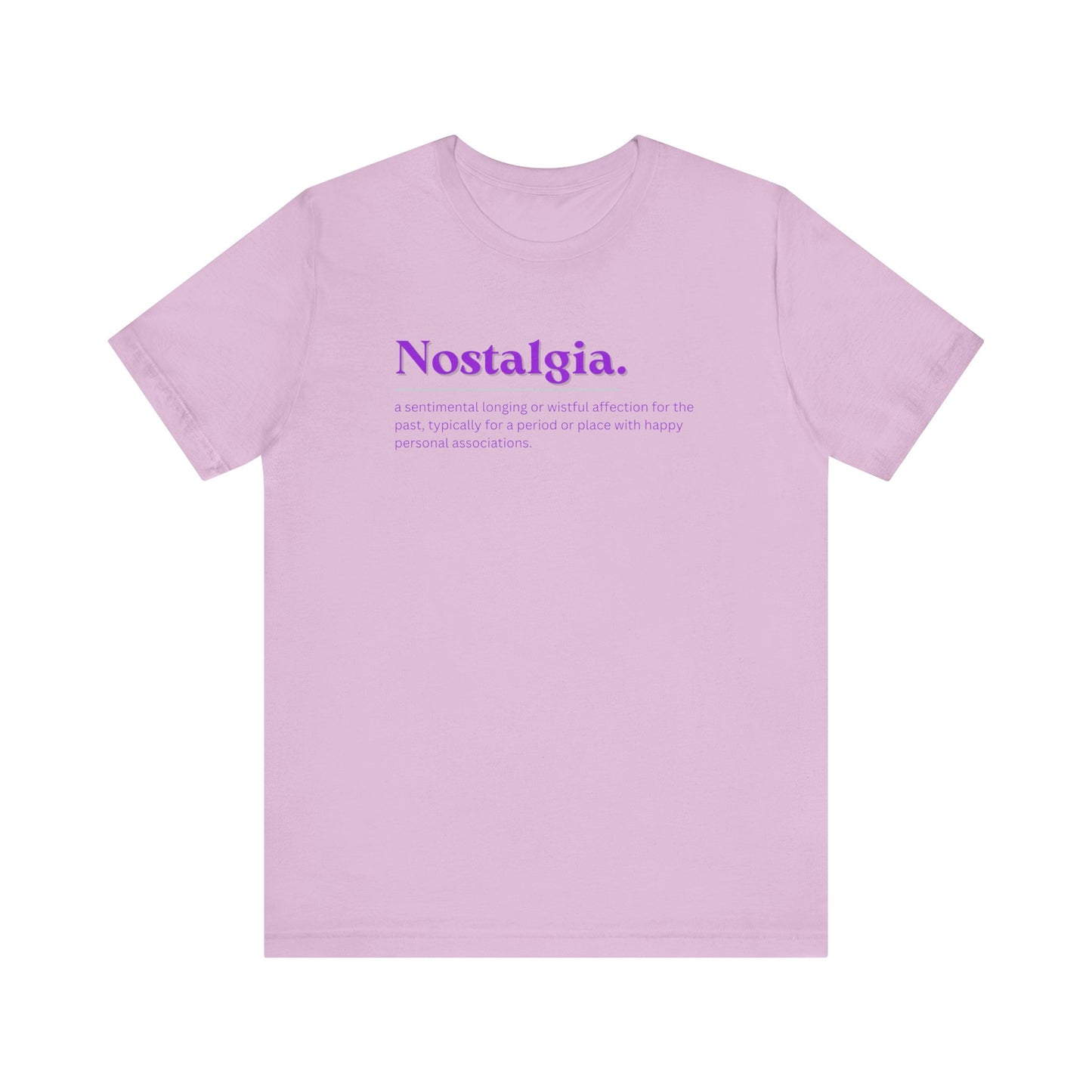 Nostalgia Unisex Jersey Short Sleeve Tee