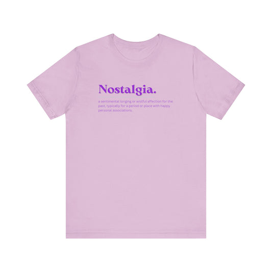 Nostalgia Unisex Jersey Short Sleeve Tee