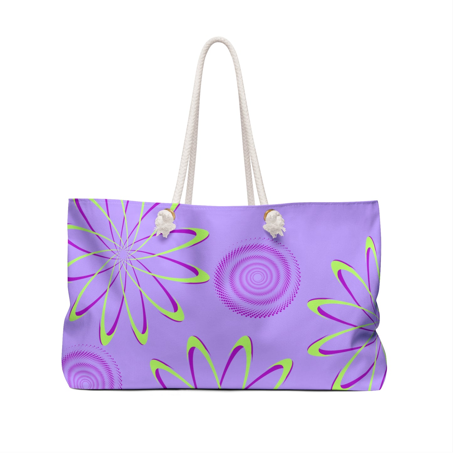 Atomic Flowers Weekender Bag