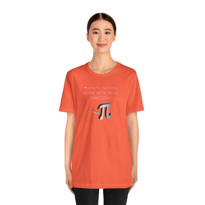 Irrational Pi Unisex Jersey Short Sleeve Tee