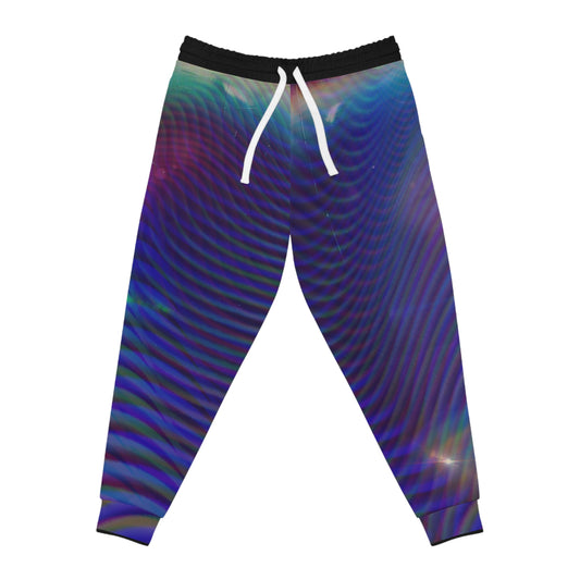 Cosmic Distortion Athletic Joggers (AOP)