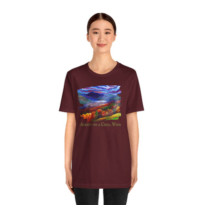 Adrift on a Chill Wind Unisex Jersey Short Sleeve Tee