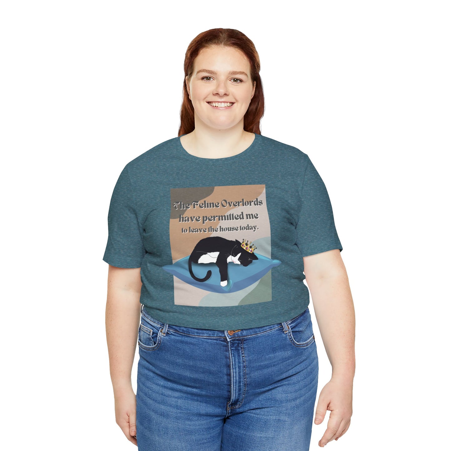 Feline Overlords Unisex Jersey Short Sleeve Tee