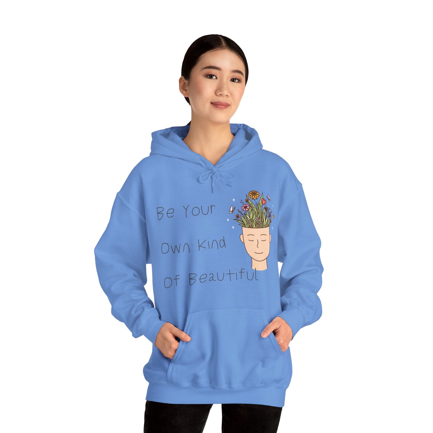 Be Your Own Kind of Beautiful 1 Unisex Heavy Blend™ Hooded Sweatshirt