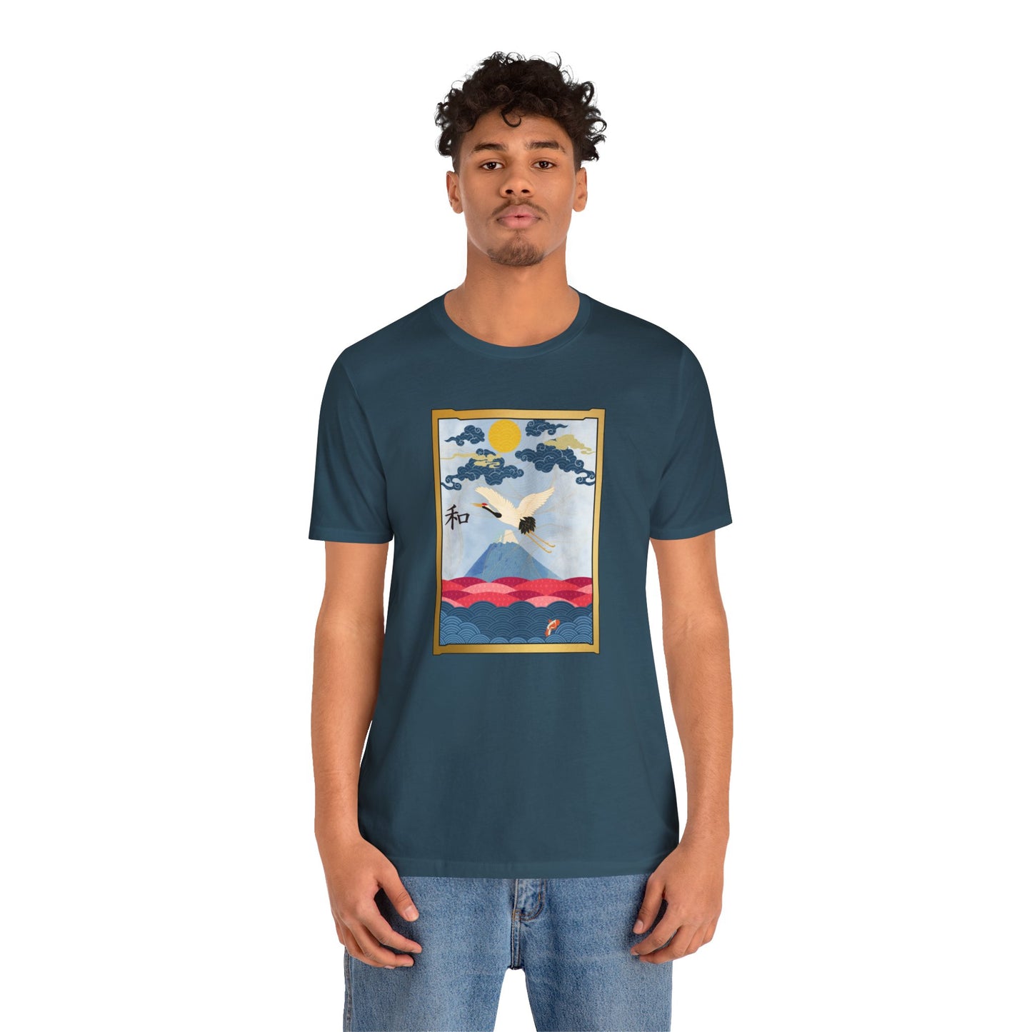 Crane Unisex Jersey Short Sleeve Tee