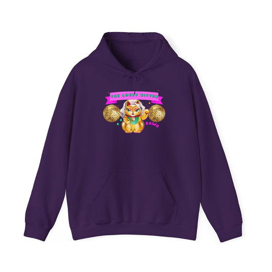 The Lucky Kitten Unisex Heavy Blend™ Hooded Sweatshirt