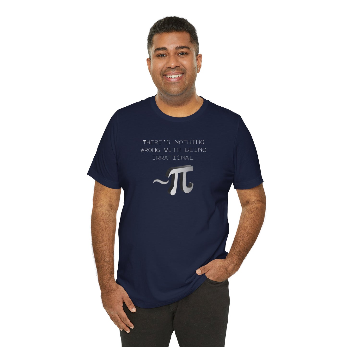 Irrational Pi Unisex Jersey Short Sleeve Tee