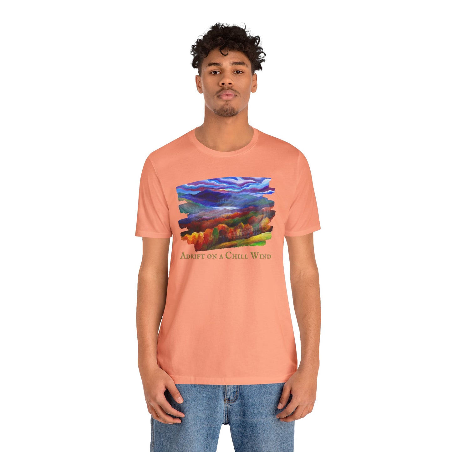 Adrift on a Chill Wind Unisex Jersey Short Sleeve Tee