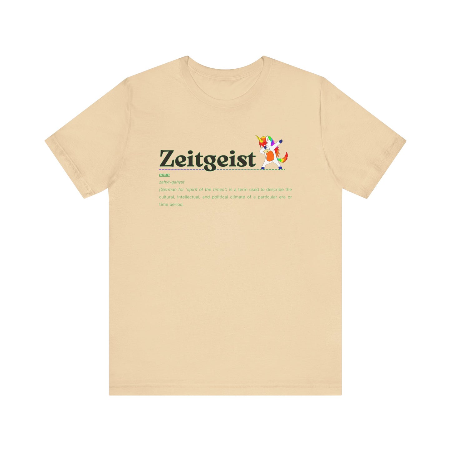 Zeitgeist Unisex Jersey Short Sleeve Tee