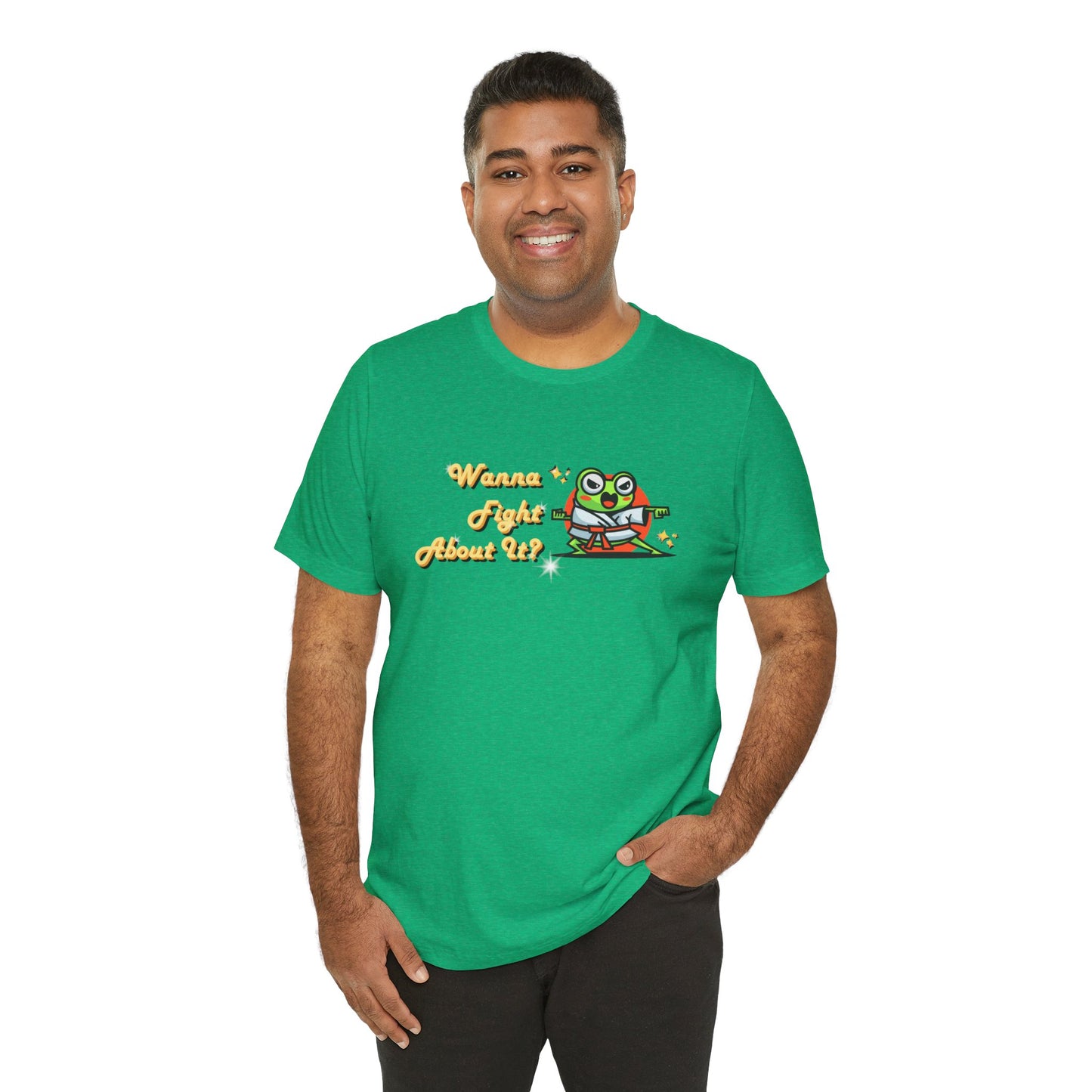 Feeling Froggy? Unisex Jersey Short Sleeve Tee