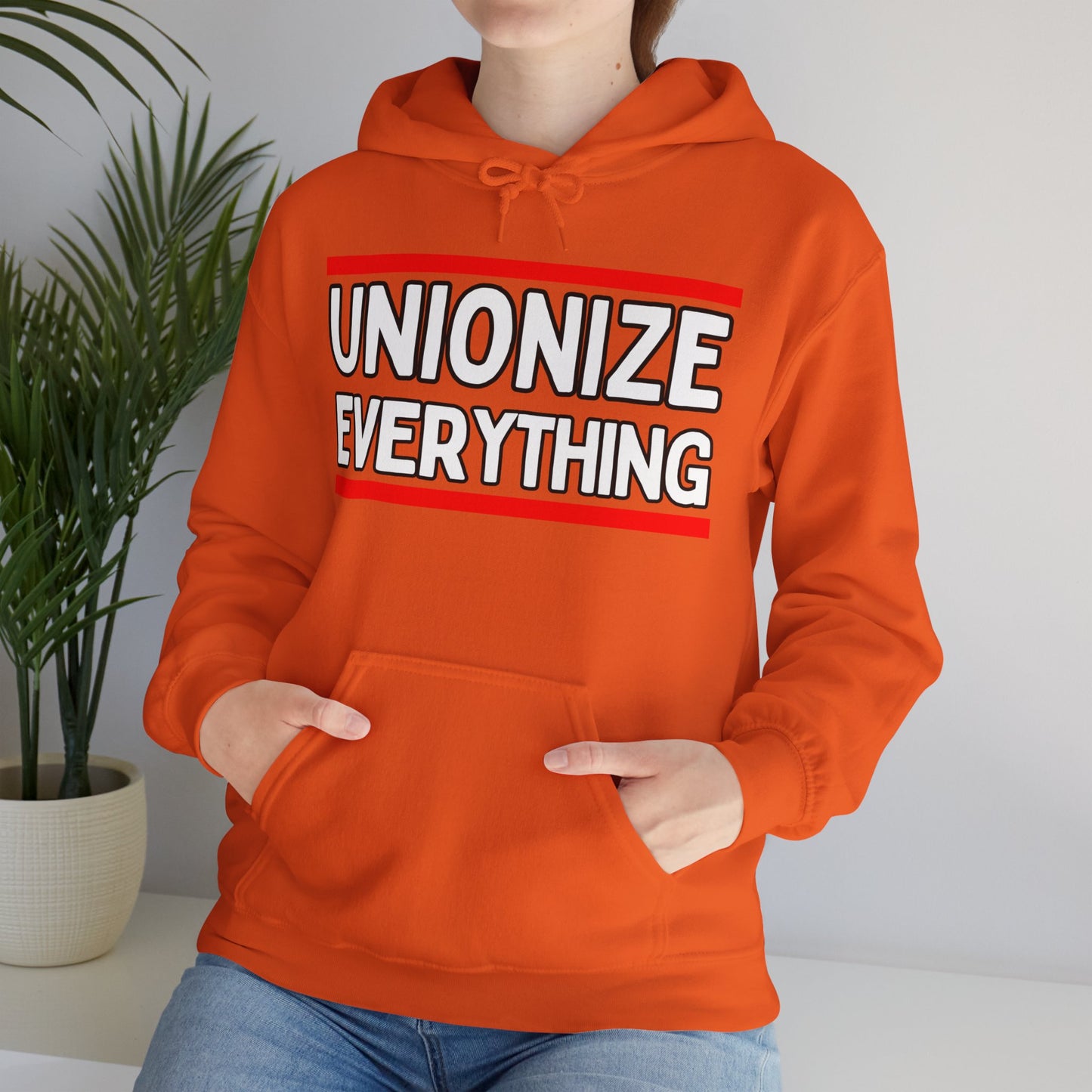 Unionize Everything! Unisex Heavy Blend™ Hooded Sweatshirt