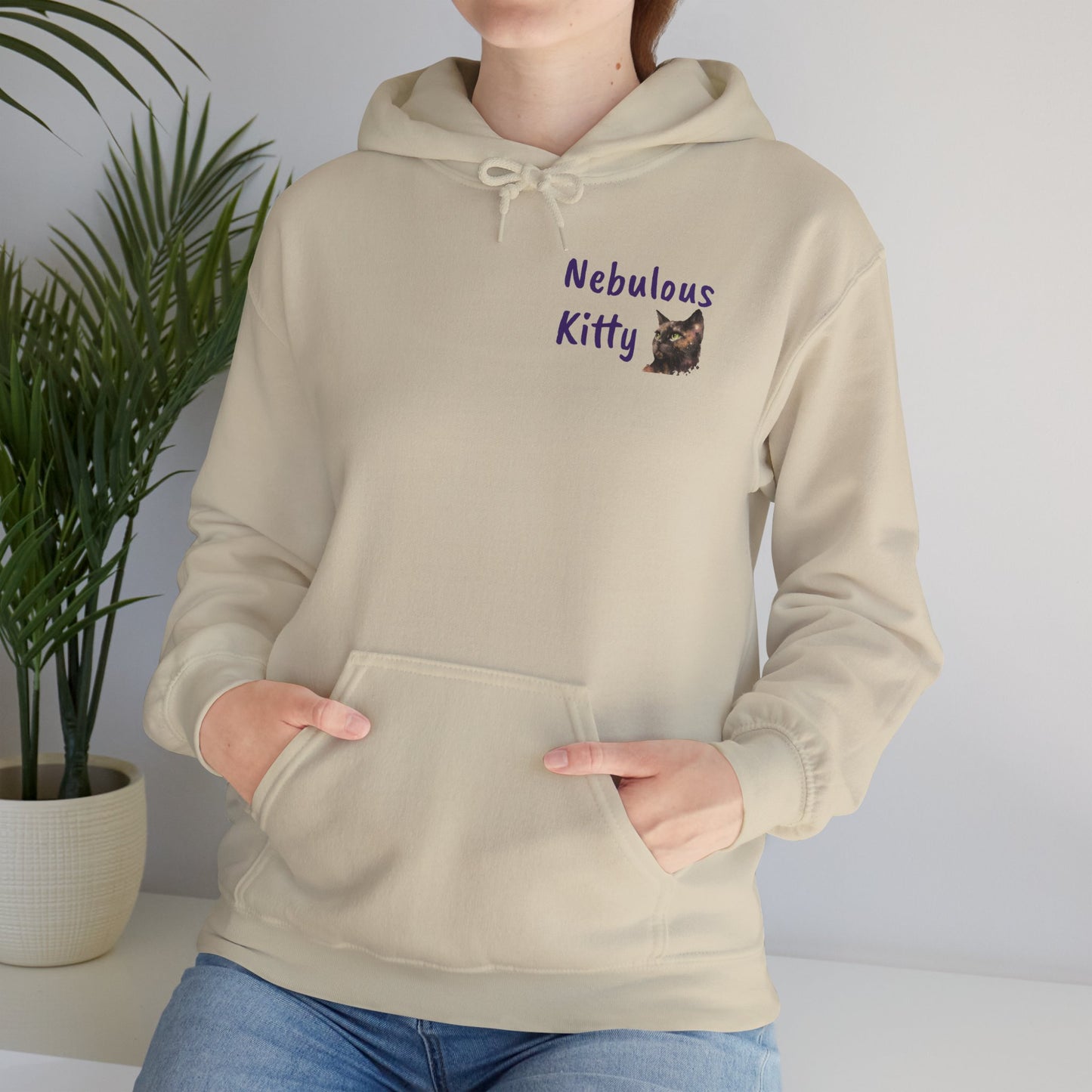 A Nebulous Mouse Kitty Unisex Heavy Blend™ Hooded Sweatshirt