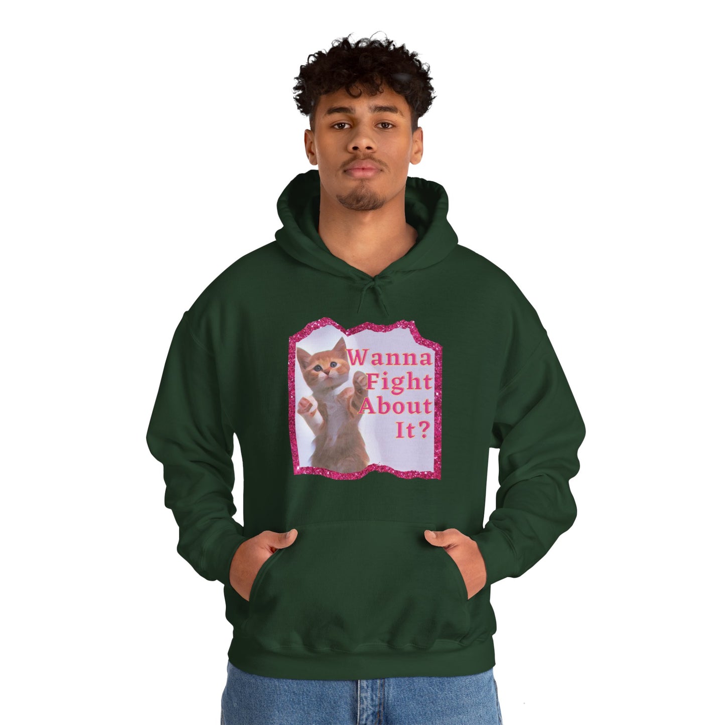 Feisty Kitty Unisex Heavy Blend™ Hooded Sweatshirt