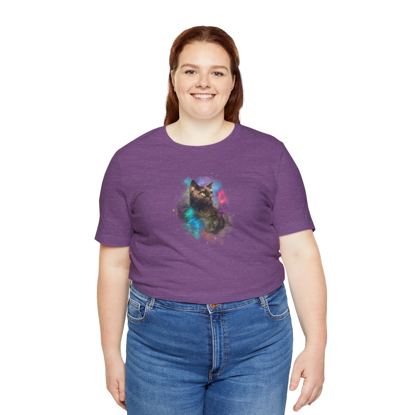 A Nebulous Mouse Kitty Unisex Jersey Short Sleeve Tee