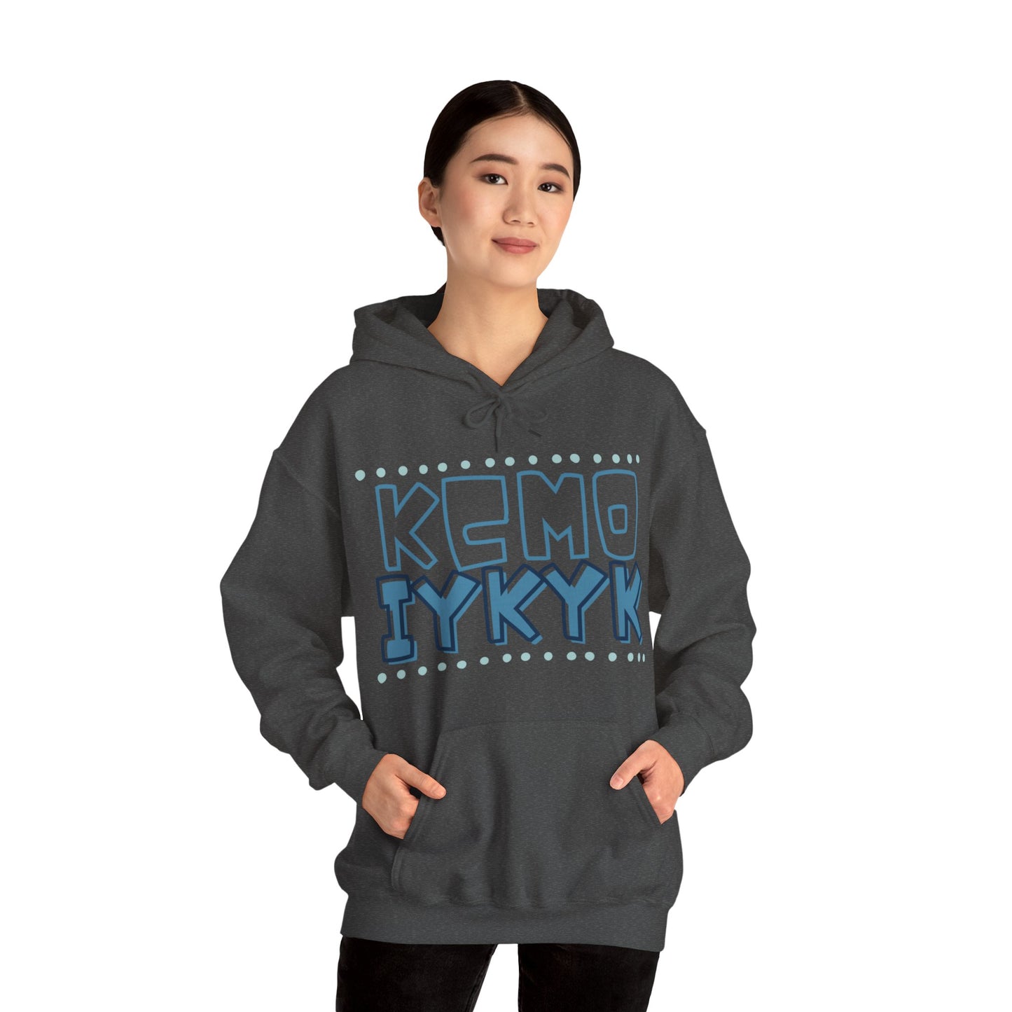 KCMO IYKYK 3 Unisex Heavy Blend™ Hooded Sweatshirt