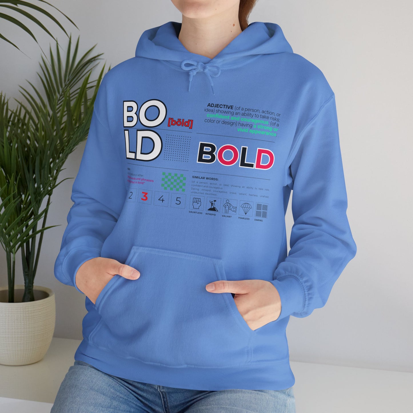 Bold Unisex Heavy Blend™ Hooded Sweatshirt