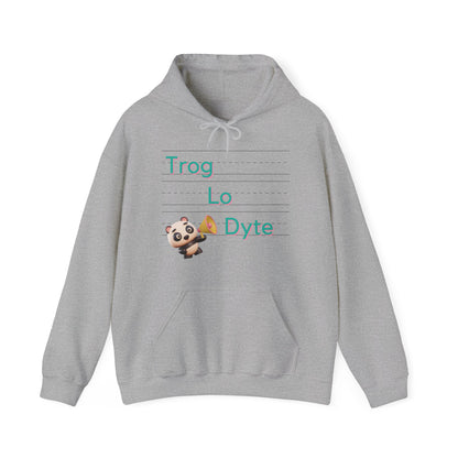 Just sound it out - TROG LO DYTE Unisex Heavy Blend™ Hooded Sweatshirt