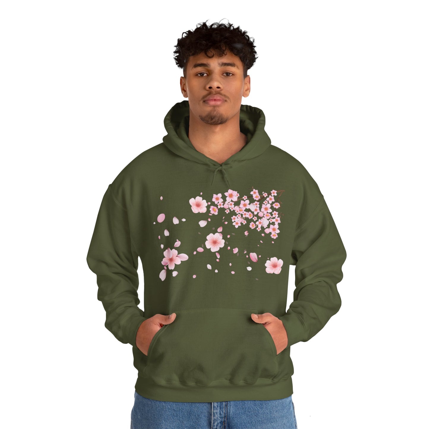 Cherry Blossoms Unisex Heavy Blend™ Hooded Sweatshirt