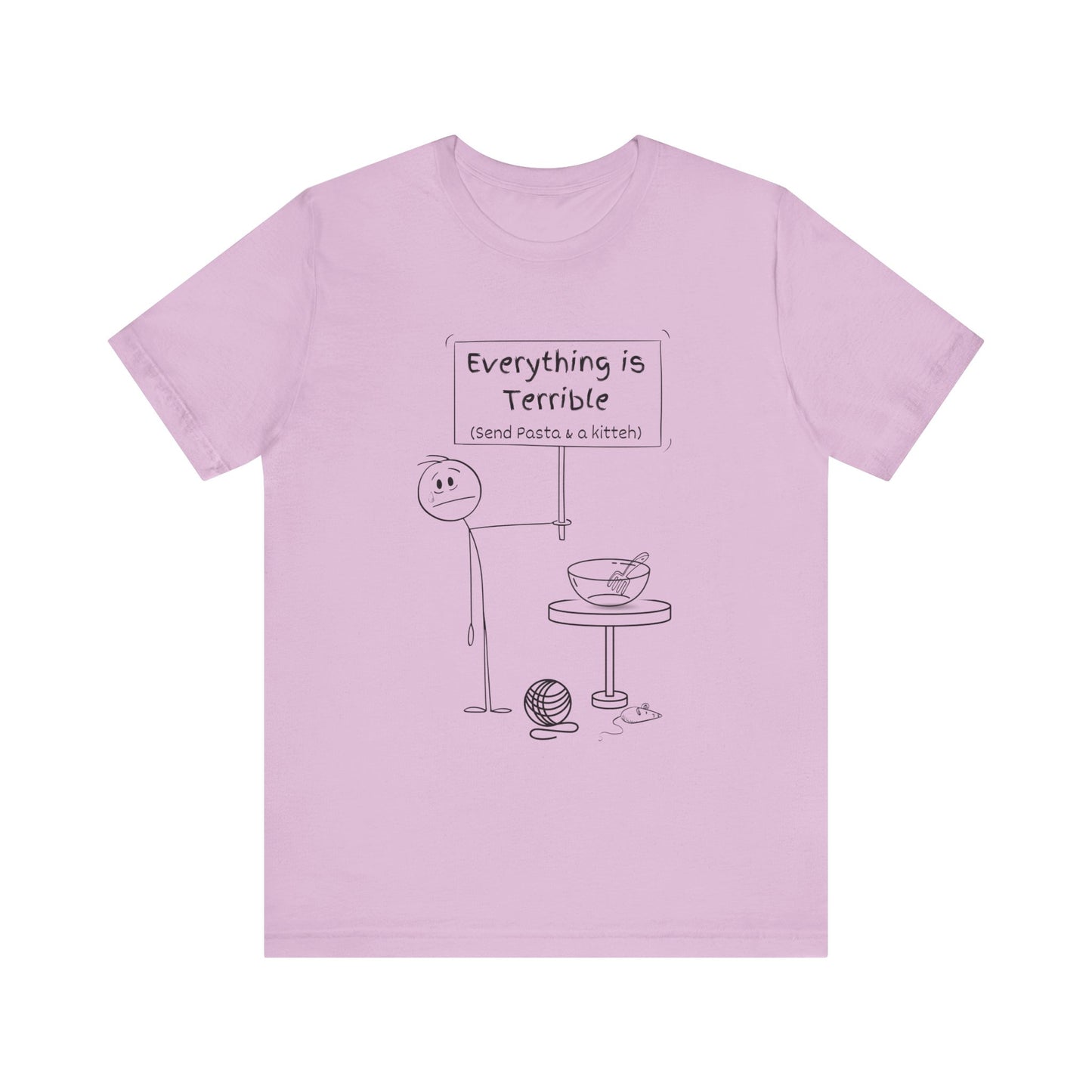 Everything Is Terrible Unisex Jersey Short Sleeve Tee